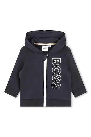 BOSS Kidswear - Set cu hanorac si pantaloni sport, cu logo