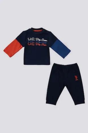 U.S. Polo Assn. - Set de pantaloni de trening si bluza de trening - 2 piese